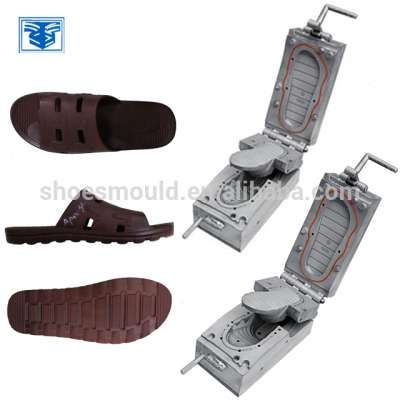 Popular design PVC airblowing slipper shoe moulding machine