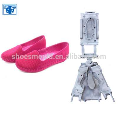 PVC shoes making mould for airblowing shoe machine